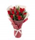 Ramo con 12 rosas acompañado con follaje - SV24-07