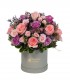 Box Premium de 16 rosas y mini rosas - VERD01
