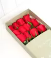 Caja Con 12 Rosas - CAx12
