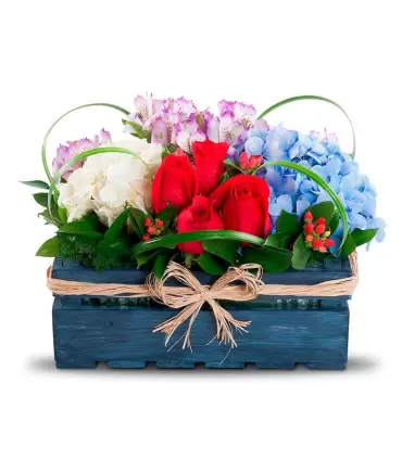 Rosas, Hortensias Y Astromelias - VIN05
