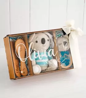 Newbie Large Box 3 Personalizado (Sonaja, Muñeco, Peines) - PERZNAC04