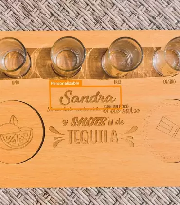 Tabla De Shots Personalizada Cumpleaños - PERZCUM12