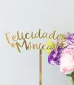 Topper Felicidades Personalizable - TP016