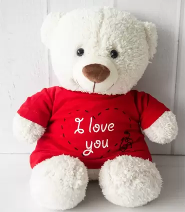 Oso de Peluche con polo love - SV25-21