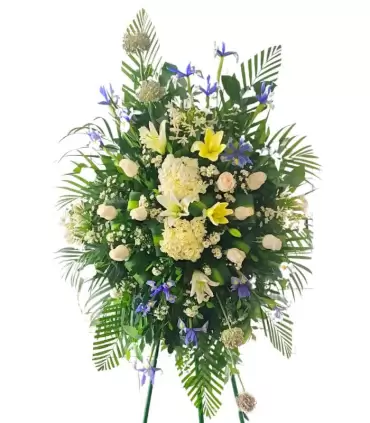 Lagrima Con Rosas, Hortensias Y Lilium - CON30