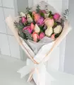 Ramo 18 Rosas Pasteles - MA25-11