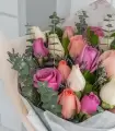 Ramo 18 Rosas Pasteles - MA25-11