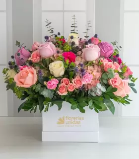 Box Floral Blanco - MA25-05