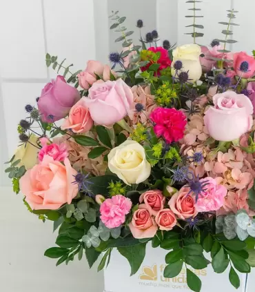 Box Floral Blanco - MA25-05