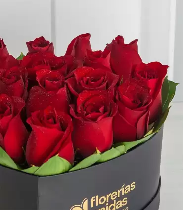Box Corazón Rosas Rojas - MA25-13