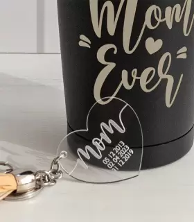 Pack Best Mom Ever – Vaso Negro - PERZ-MA25-04
