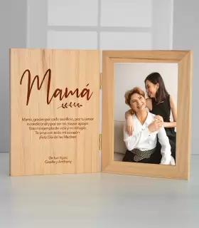 Huellas de Mamá – Marco de Madera - PERZ-MA25-05