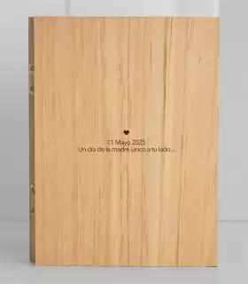 Huellas de Mamá – Marco de Madera - PERZ-MA25-05