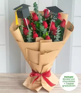 Ramo 12 Rosas Rojas - MA25-26-GRD