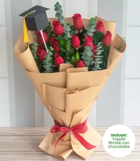 Ramo 12 Rosas Rojas - MA25-26-GRD