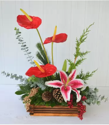 Centro de Mesa de Navidad NAV25-07