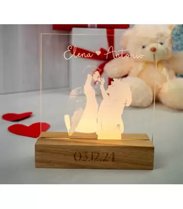 Lampara en Acrílico Foto Personalizada - PERZ-SV26-06