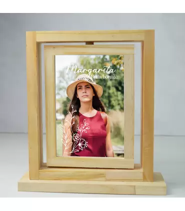 Marco de fotos giratorio - PERZELLA-08